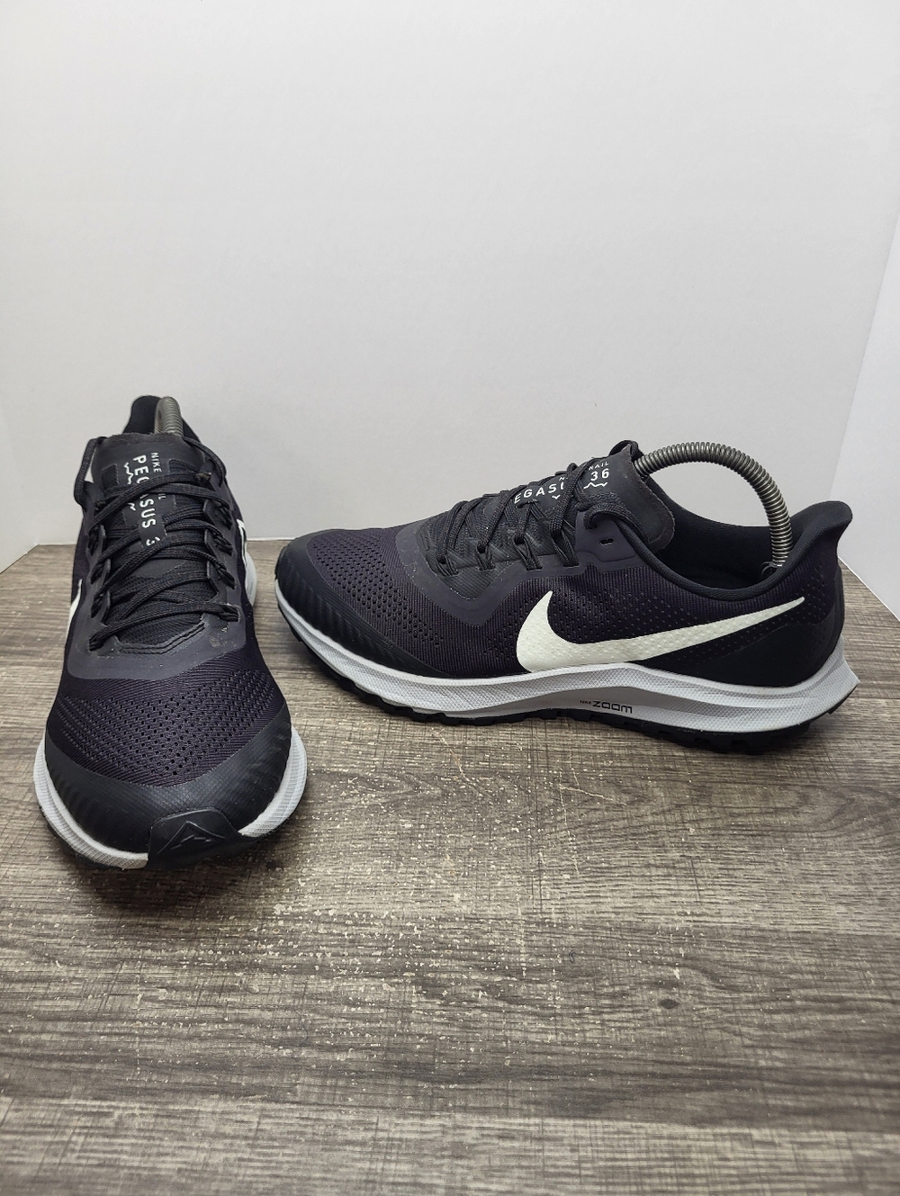 Nike Women's AIR Zoom Pegasus 36 Trail Running Shoes Black Size 10
